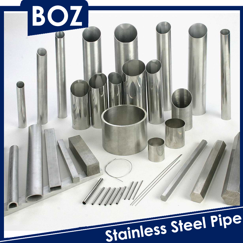 Quality ceiling construction Decoration a 304 06cr19ni10 1.4301 compound SS steel Pipe Tube in Belize
