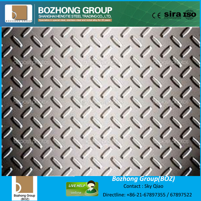 Stainless Steel Checkered Plate in Belize