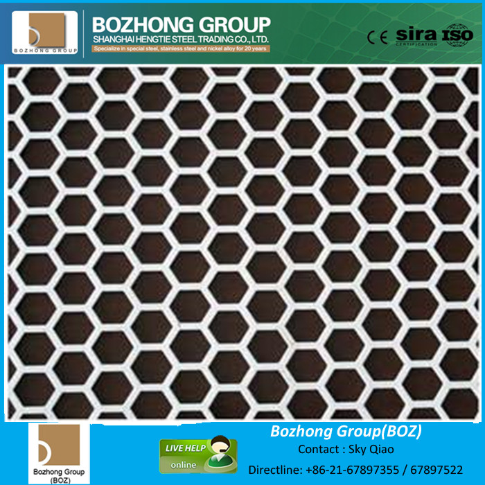 Stainless Steel Perforated Plate in Belize