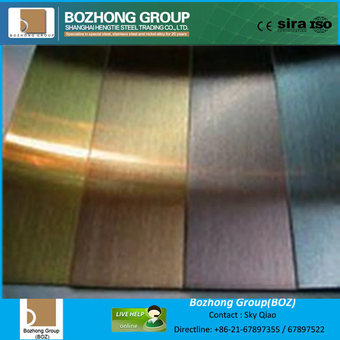 Stainless Steel Titanium Plate in Belize